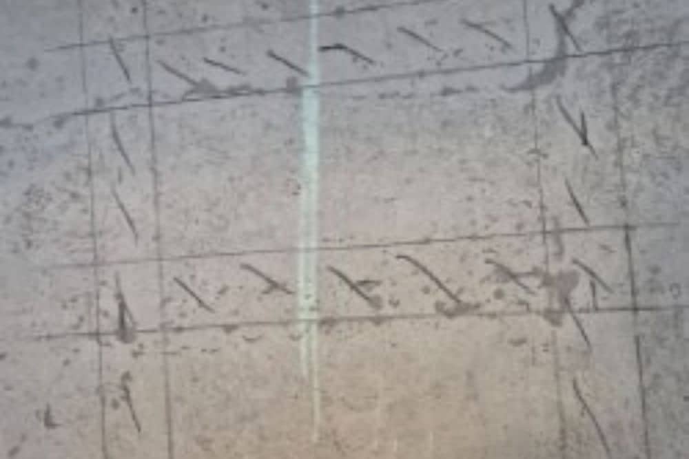 what concrete scanning shows before drilling