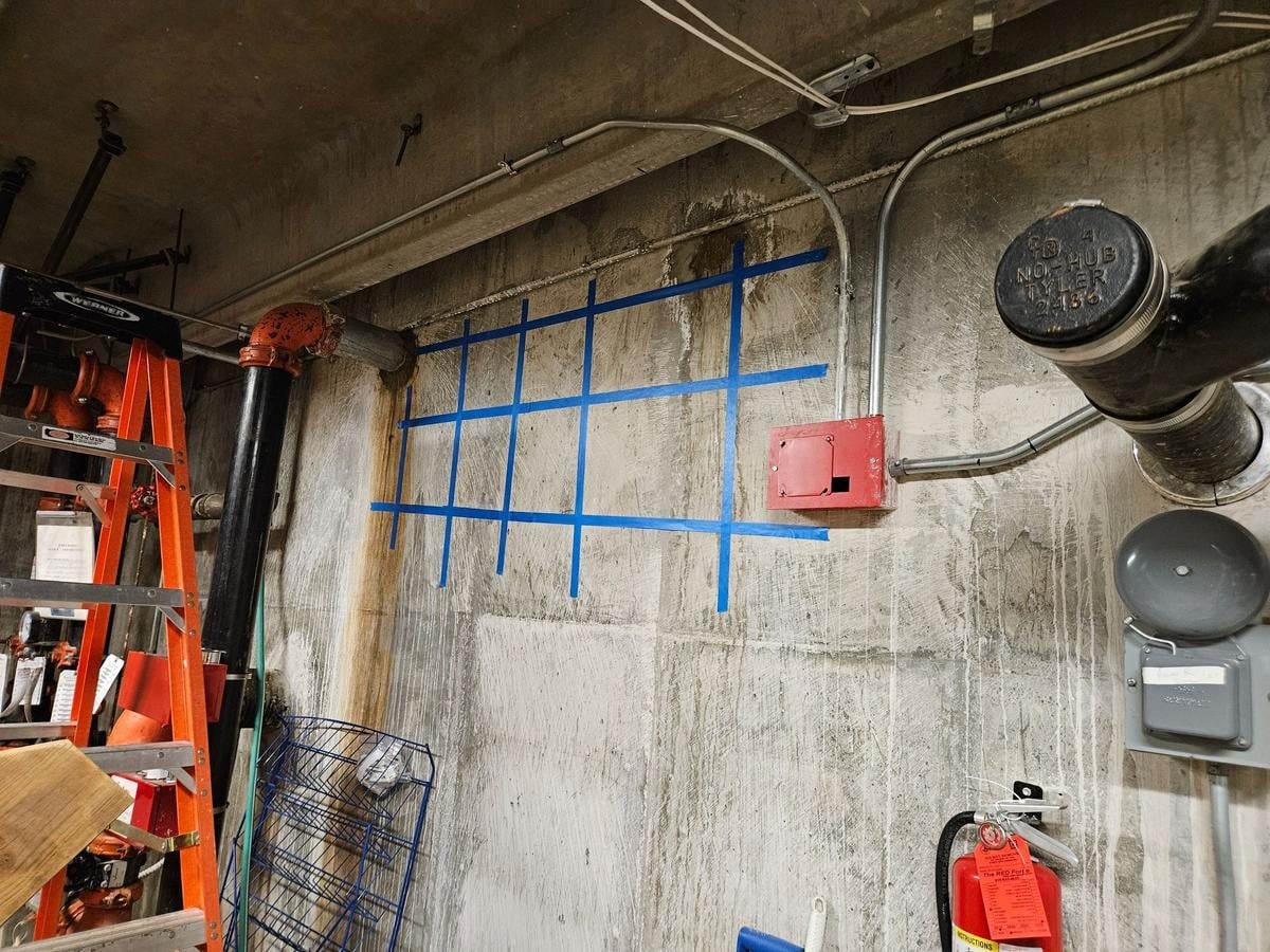 concrete scanning or x-ray